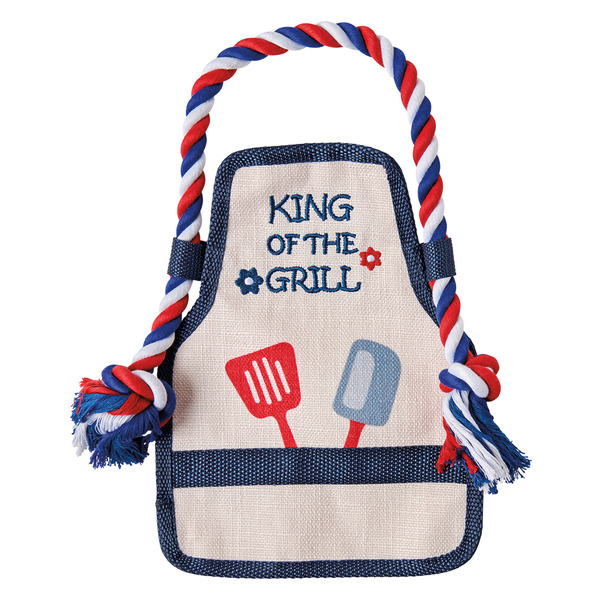 Heart to Tail Plush Dog Toy - King of the Grill Apron