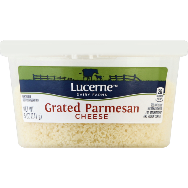 Lucerne Cheese, Parmesan, Grated