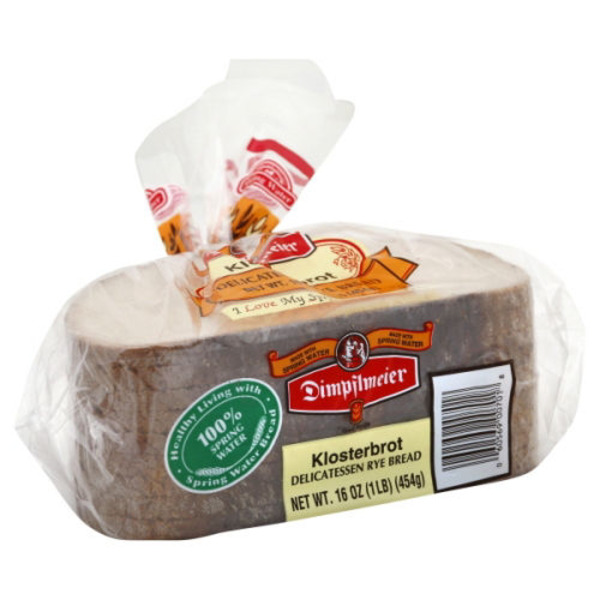 Wegmans Dimpflmeier Bread, Delicatessen Rye, Klosterbrot Same-Day ...