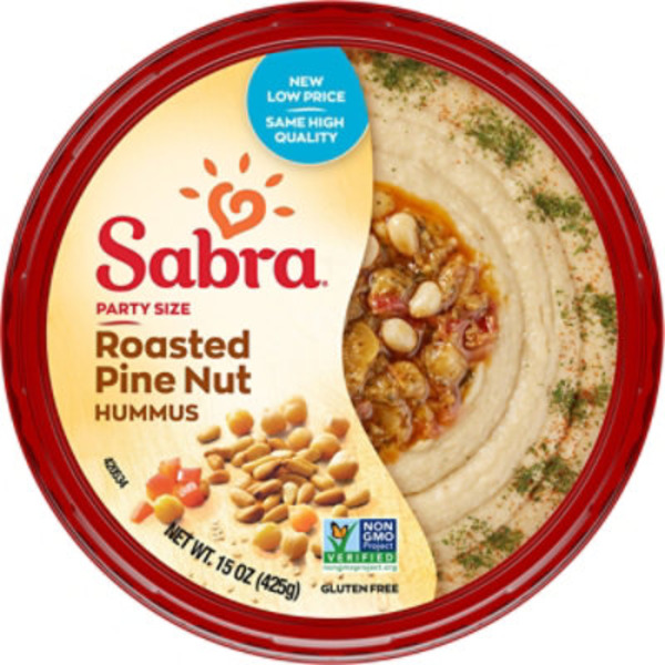 Sabra Roasted Pine Nut Hummus Party Size