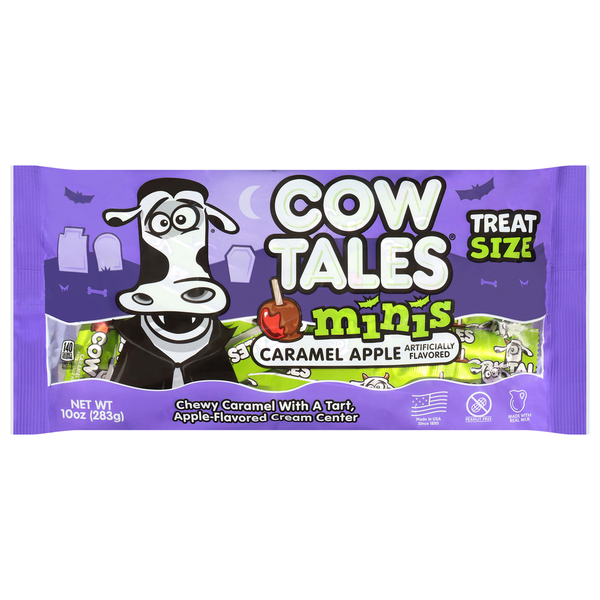 Goetze's Caramel Creams Caramel Apple Minis Cow Tales Treat Size