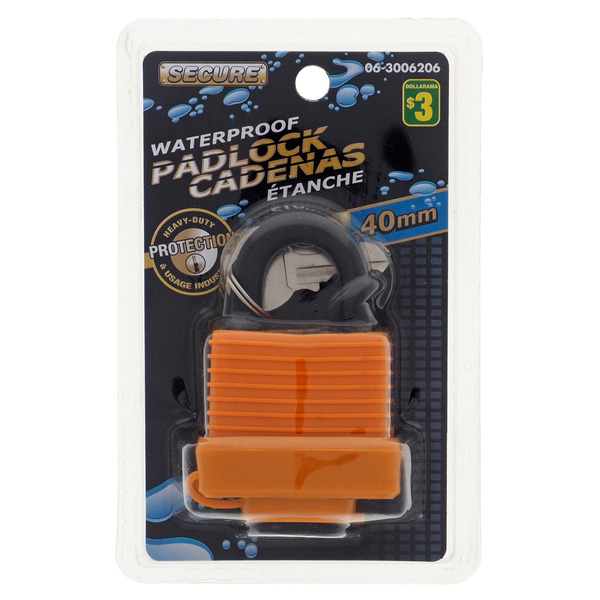 Dollarama Secure Waterproof Padlock SameDay Delivery Instacart