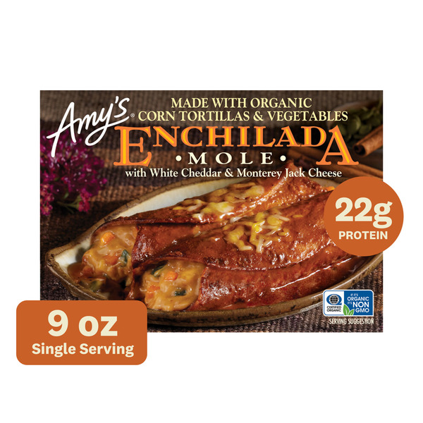 Amy's Kitchen Mole Cheese Enchilada