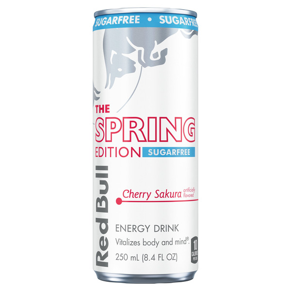 Red Bull The Spring Edition Sugarfree Cherry Sakura Energy Drink