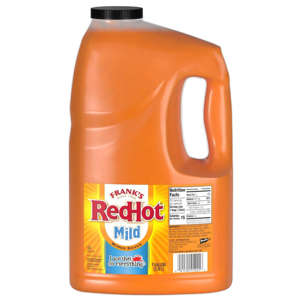 Frank's - Red hot Mild Wing Sauce - 1Gal