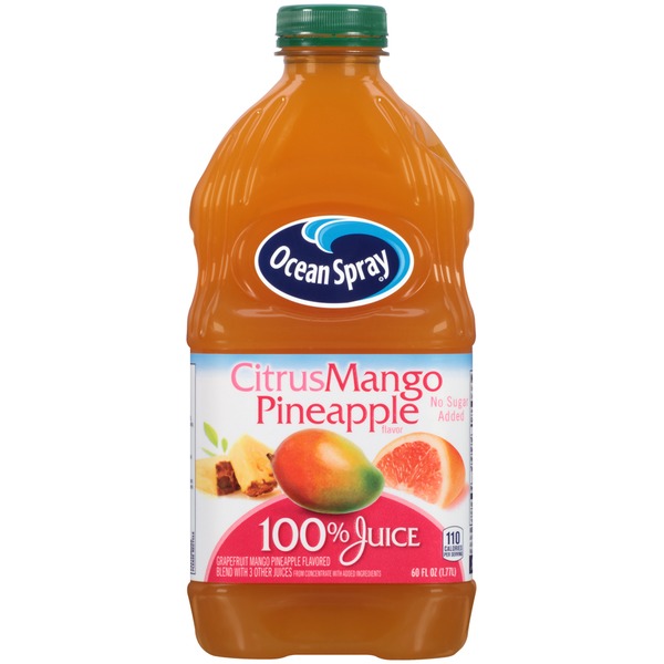 Ocean Spray Citrus Mango Pineapple Flavor 100 Juice (60 fl oz) from Safeway Instacart