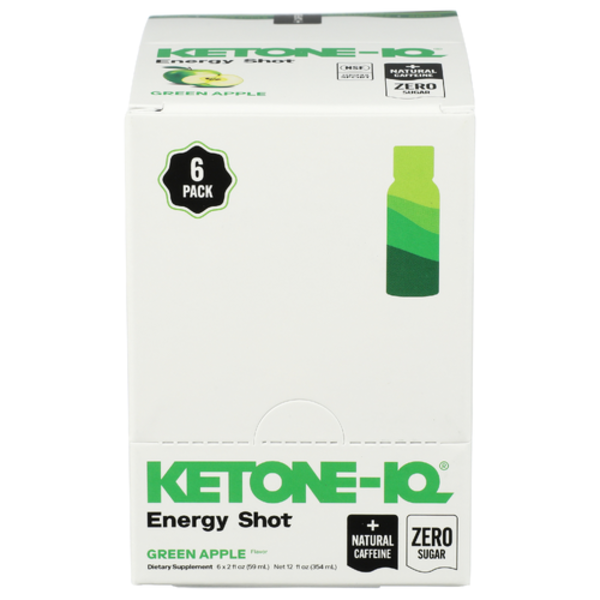 Ketone-Iq Green Apple High Performance Energy Shot 6 Pack