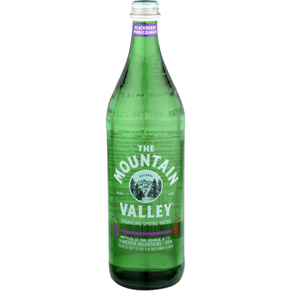 The Mountain Valley Blackberry Sparkling Water