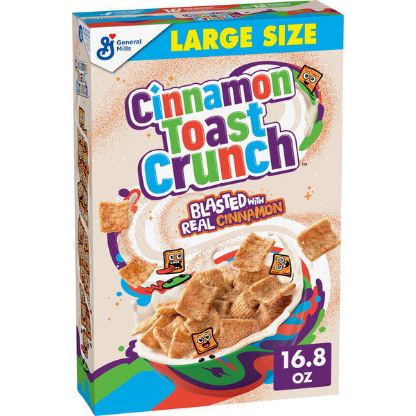 General Mills Cinnamon Toast Crunch Large Size Cereal