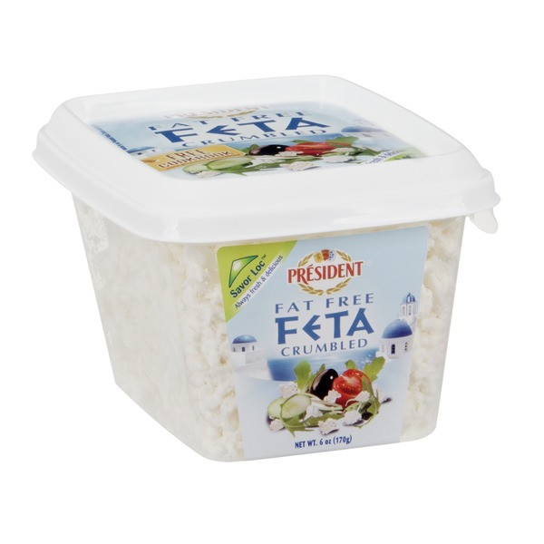 President Crumbled Feta Cheese, Fat Free (6 oz) from Publix Instacart