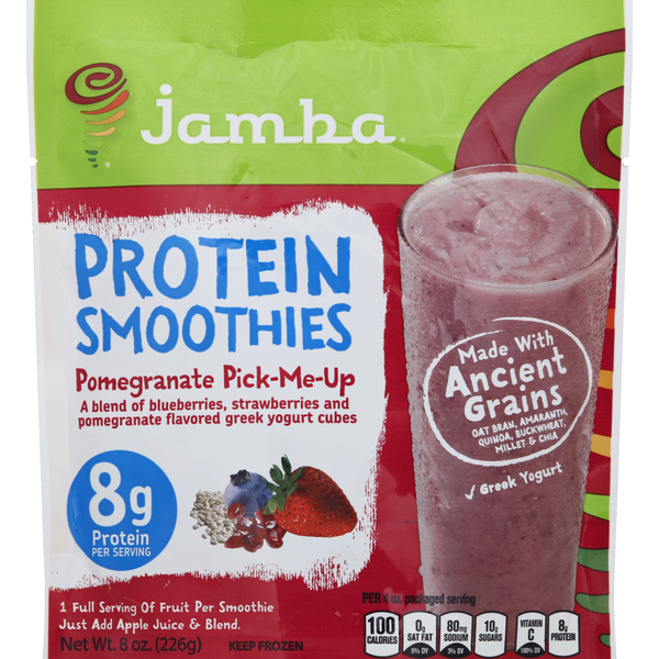 Jamba Juice Protein Smoothies, Pomegranate PickMeUp (8 oz) Instacart