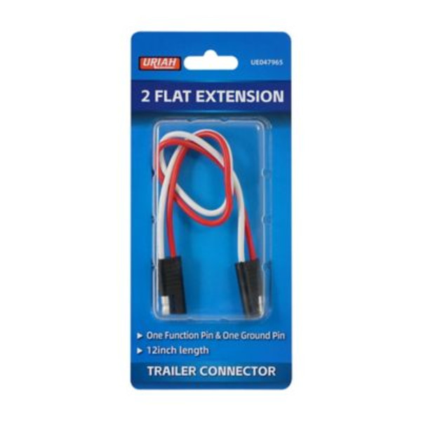 Uriah Products 14 in. 14 ga. 2-Pole Flat Extension