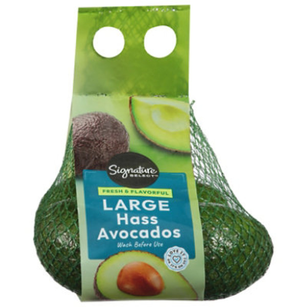 Signature SELECT Avocados Prepacked Bag - 4 Count