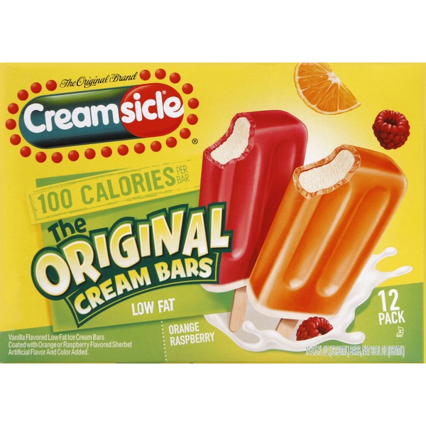 Popsicle Cream Bars Orange (12 ct) from Safeway Instacart