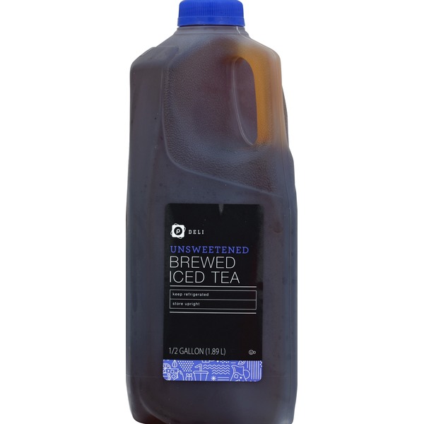 Publix Deli Iced Tea, Unsweetened, Brewed (0.5 gal) Instacart