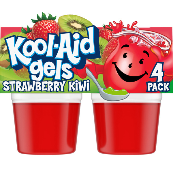 Kool-Aid Gels Strawberry Kiwi Refrigerated Gelatin Same-Day