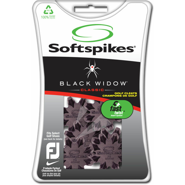 Softspikes Black Widow Classic Golf Cleats