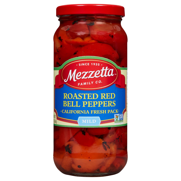 Pepper Mezzetta Deli-Sliced Roasted Bell Pepper Strips, 16 fl oz