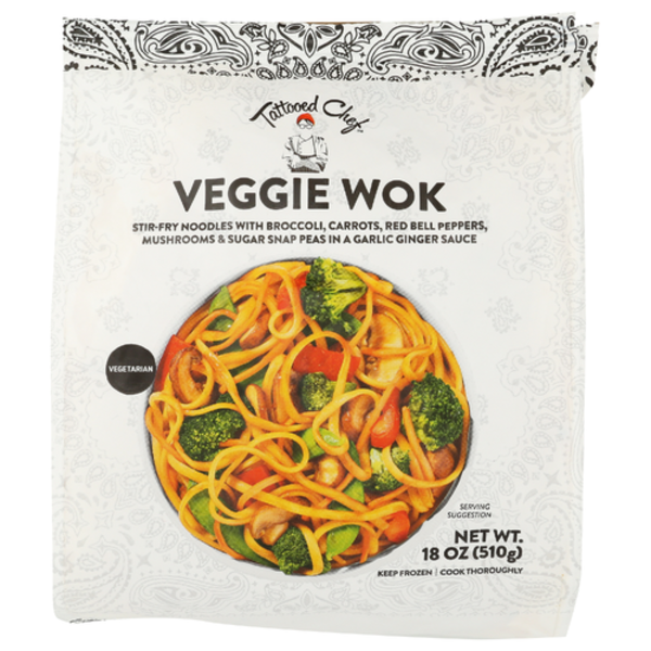 Tattooed Chef Veggie Wok Stir-Fry Noodles