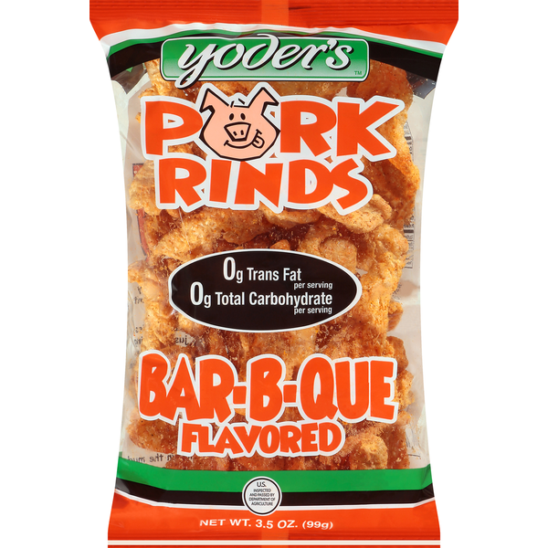 Yoder's Pork Rinds, Bar-B-Que Flavored Same-Day Delivery | County Market
