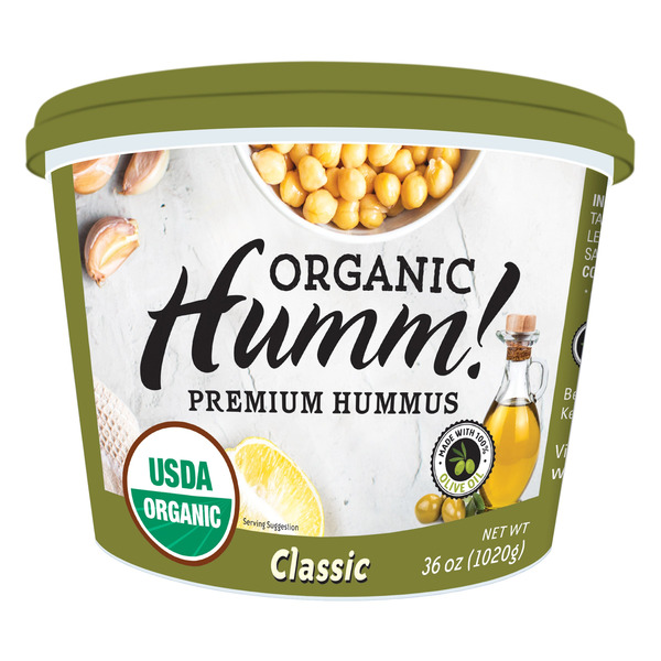 Fountain of Health Traditional Organic Hummus, 36 oz