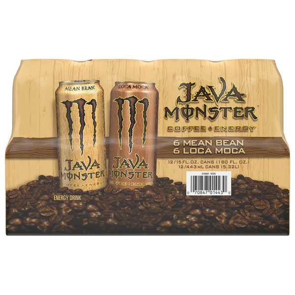 カフェモカ ＊7/31×2 ＊5/31 1 Monster Java Mean Bean/Loca Moca Energy Drink Same-Day Delivery