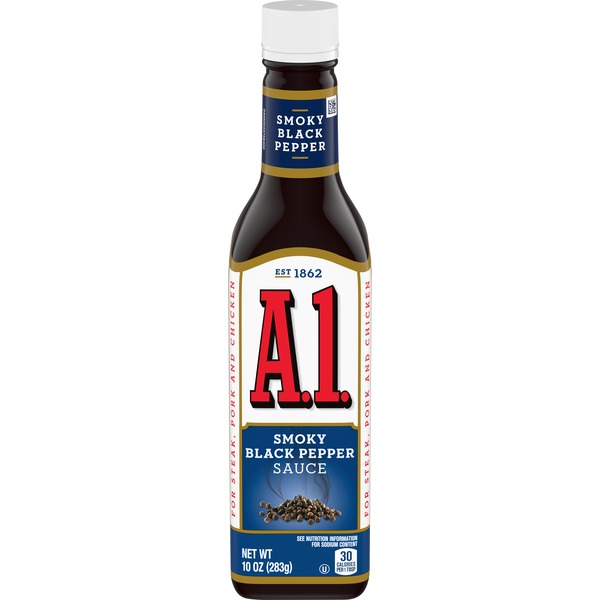 A1 Smoky Black Pepper Sauce (10 oz) Instacart