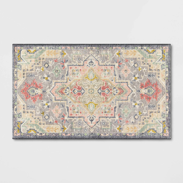 Opalhouse 2'3"x3'9" Zebrina Medallion Persian Style Printed Accent Rug - ™