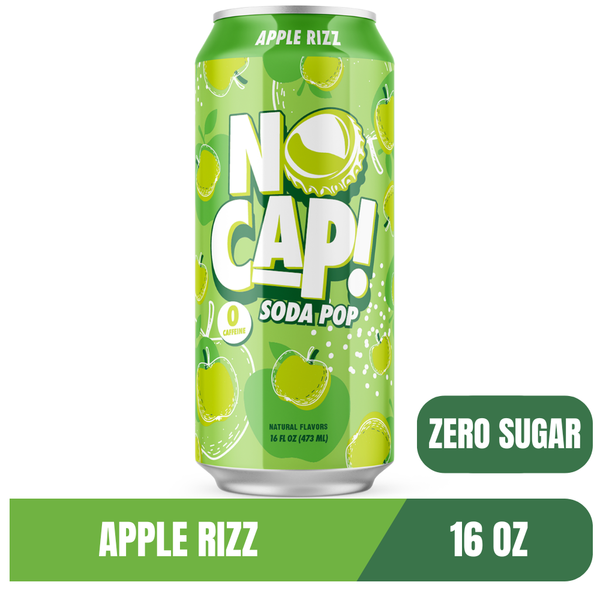 NO CAP! Soda Pop Apple Rizz, Sugar Free Same-Day Delivery or