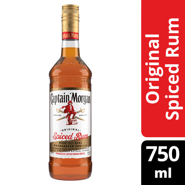 Captain Morgan Original Spiced Rum Same-Day Delivery | Cardenas