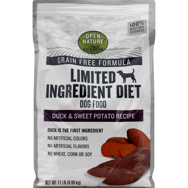 Open Nature Dog Food, Duck & Sweet Potato Recipe