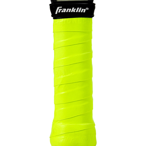 Franklin Sports Polyurethane Foam Paddle Grip Pickleball Paddle Overgrips - Optic Yellow