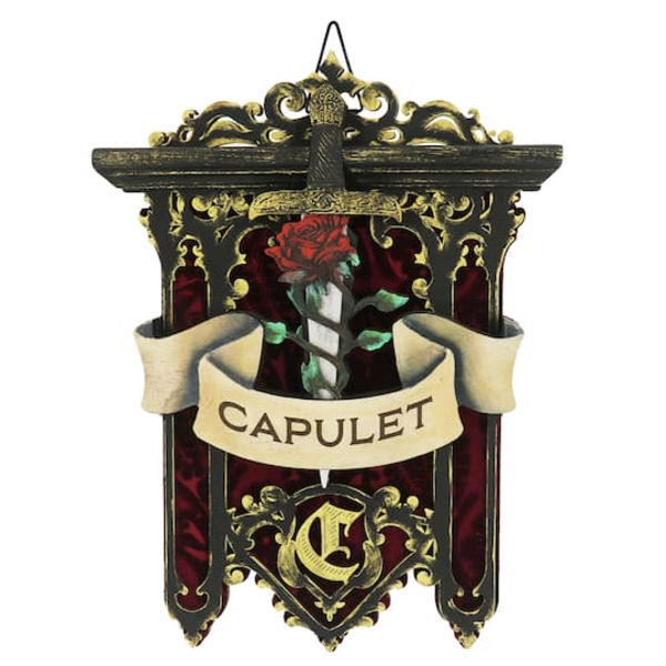Ashland Capulet Rose-Wrapped Sword Wall Decor