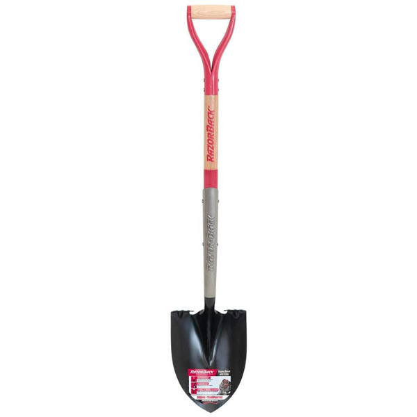Razor-back 25.75 In. Wood Handle Super Socket Digging Shovel