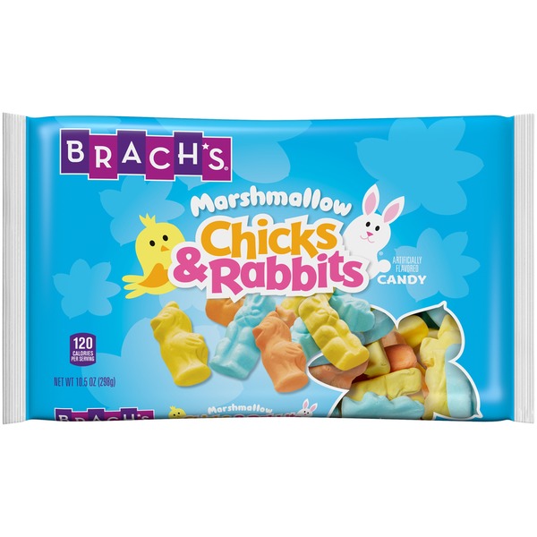 Brachs Marshmallow Chicks & Rabbits BRACH'S Marshmallow Chicks