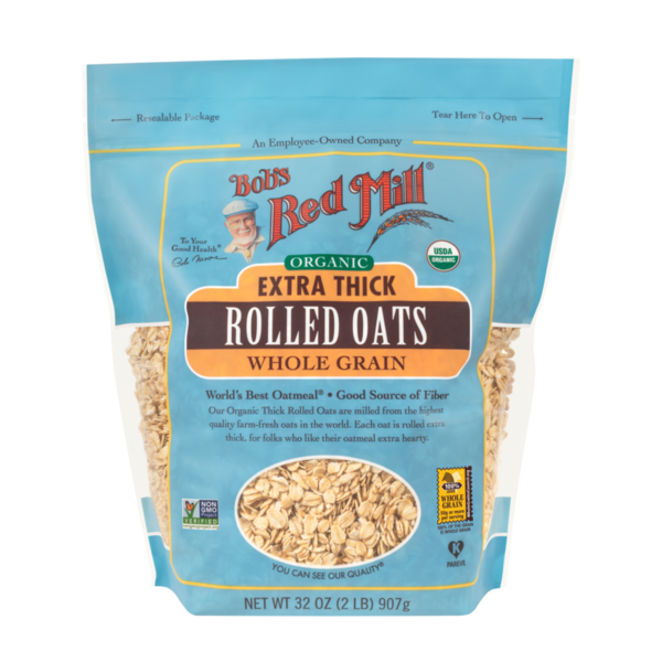 Bob's Red Mill Extra Thick Rolled Oats, Organic