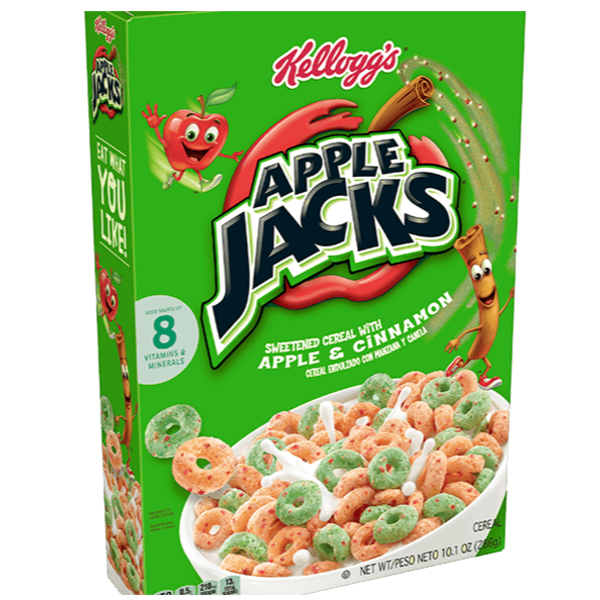 Kellog's Apple Jacks 8.9z
