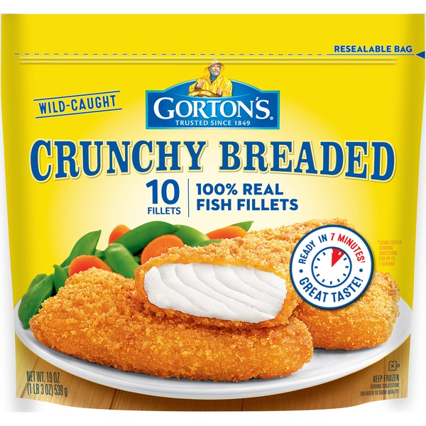 gorton fish fillets microwave