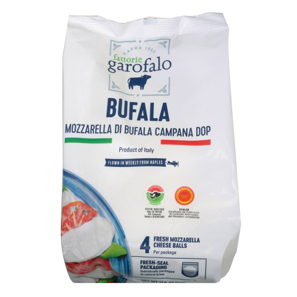 Bufala Mozzarella, 4 x 4.4 oz