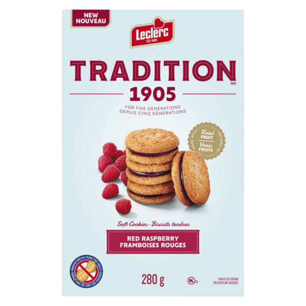 IGA Leclerc Tradition Red Raspberry Cookie Same-Day Delivery | Instacart