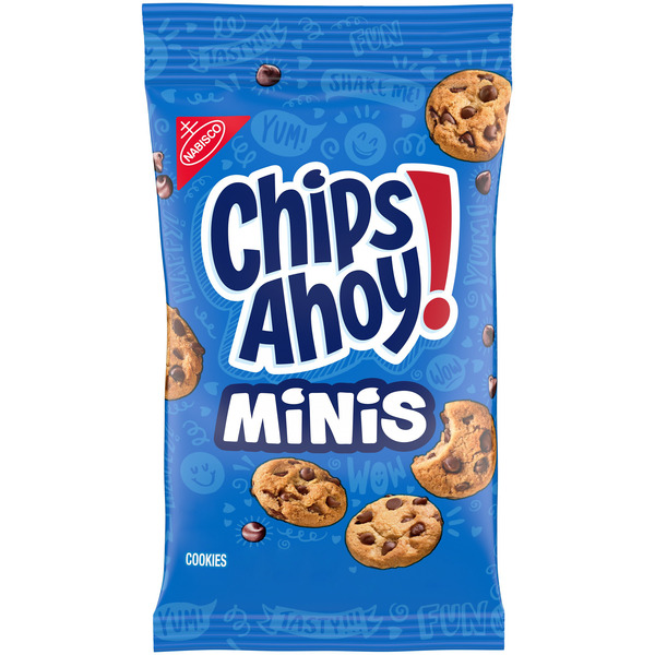 CHIPS AHOY! Mini Original Fudgy Chocolate Chip Cookies 3 oz Same