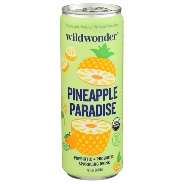 Wild Wonder Organic Pineapple Paradise Prebiotic + Probiotic