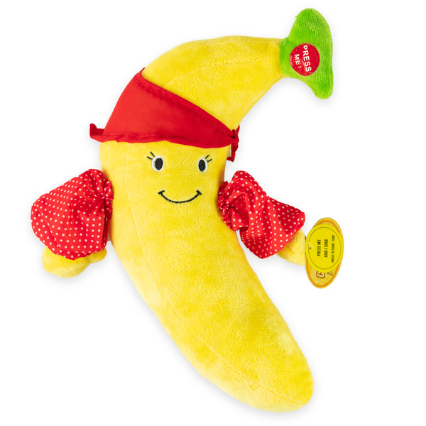 Stew Leonard's Singing Banana Plush Toy Same-Day Delivery or