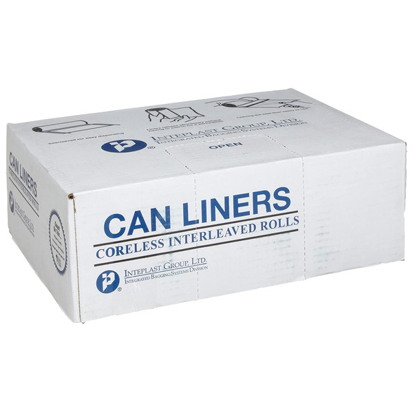 43X47" Black Can Liners 55-60 Gallons, 100 Ct