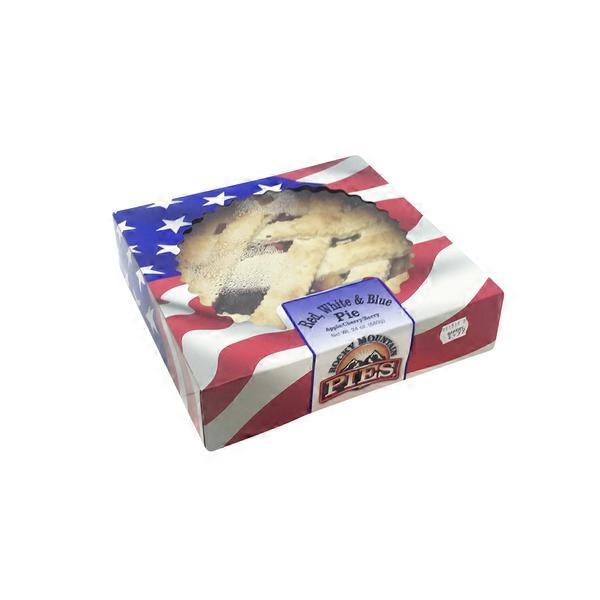 Rocky Mountain Pies Red, White & Blue Apple/Cherry/Berry Pie (24 oz) Instacart