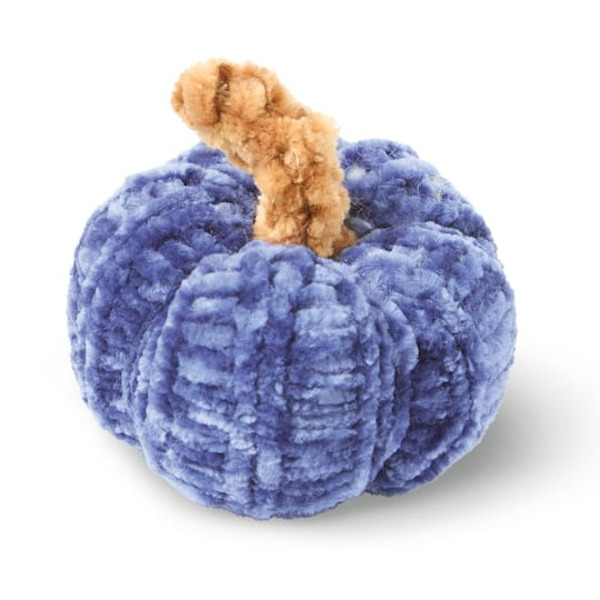 Loops & Threads Chenille Pumpkin Crochet Kit with Knitting Loom
