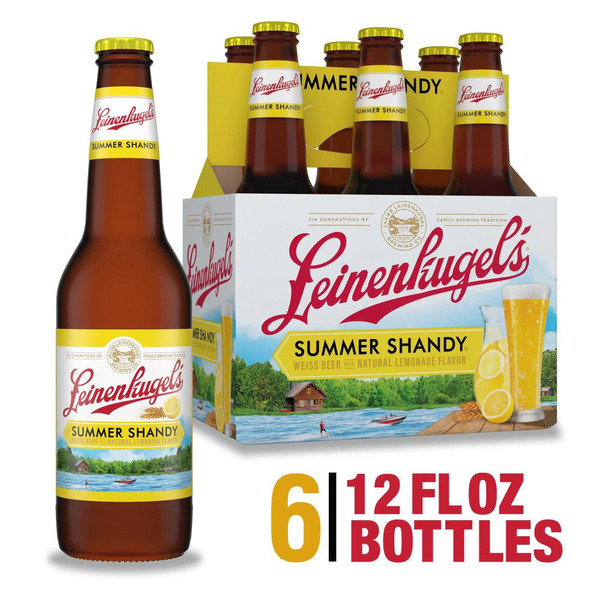 Leinenkugel's Summer Shandy Craft Beer, 4.2% ABV, 6-pack, 12-oz