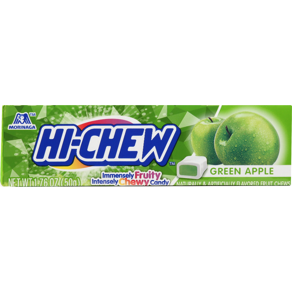 Hi-Chew Fruit Chews, Green Apple