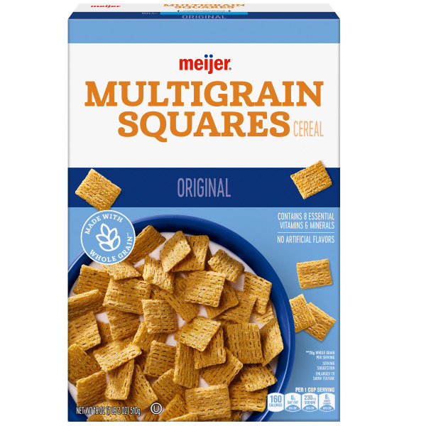 Meijer Multigrain Squares Cereal