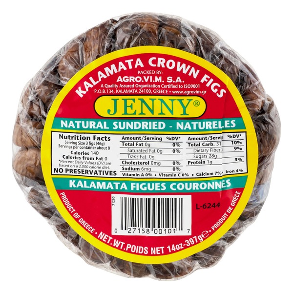 Jenny Natural Sundried Kalamata Crown Figs (14 oz) from Safeway Instacart